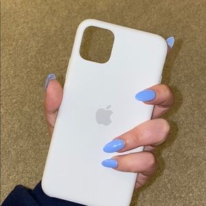iPhone XS Max Apple silicone case white
